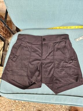 Athleta Black Stretchy Workout Shorts Size 0